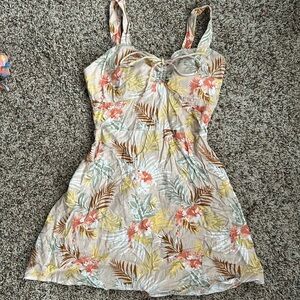 Tropical mini dress